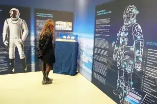 Raumfahrt hautnah: Sonderausstellung in der Flugwerft Schleißheim