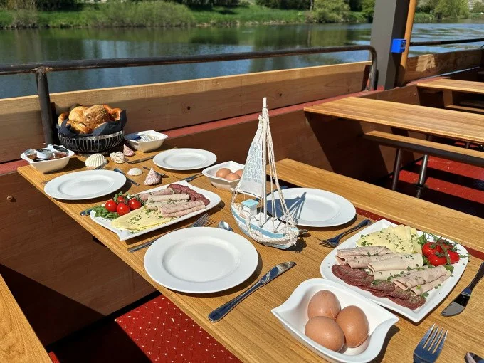 Rivership Flunder in Stuttgart: Frühstück statt Stadtführung