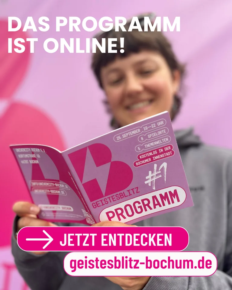 Geistesblitz Bochum: Über 80 Gratis-Angebote am 25. September